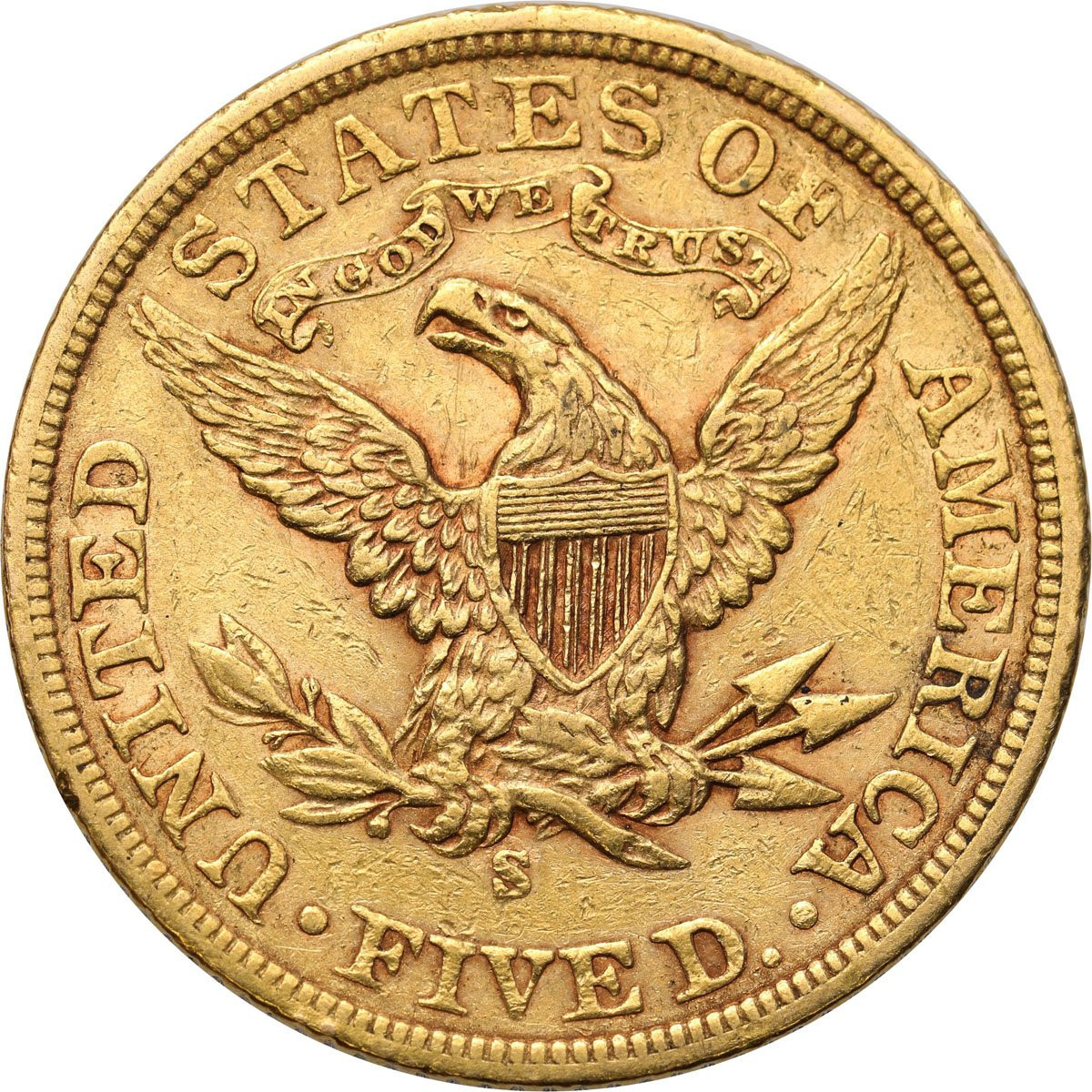USA Złote 5 dolarów 1903 S San Francisco